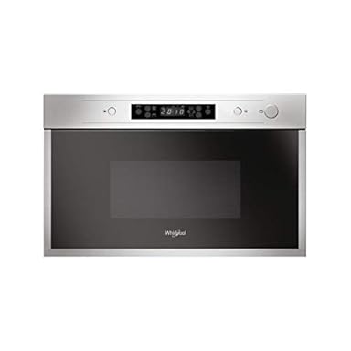 Whirlpool AMW 442/IX Integrado 22L 750W Acero inoxidable – Microondas (Integrado, 22 L, 750 W, Acero inoxidable, 700 W, 25 cm)