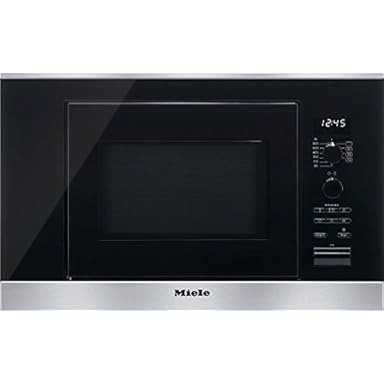 Miele M 6032 SC – Microondas (2100W, 220-240V, 10A, 59.5 cm, 31 cm, 37.2 cm) Acero inoxidable