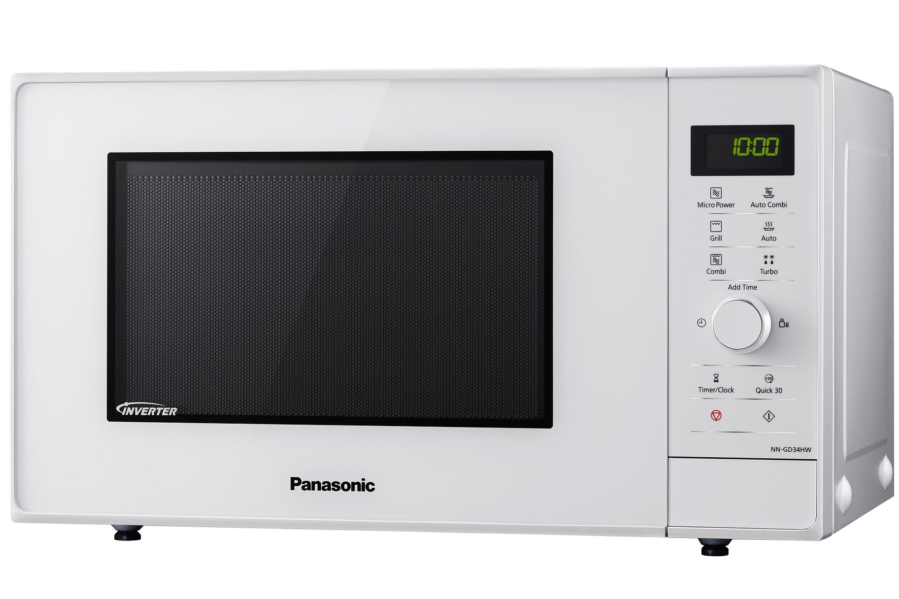 Panasonic-NN-GD34HWSUG-Horno-microondas-Compacto-Inverter-1000-W-23-litros-Gris-Blanco